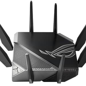 ASUS GT-AXE11000 Router Wireless Gigabit Ethernet Tri-Band (2,4 GHz / 5 GHz / 6 GHz) Nero – nuovo