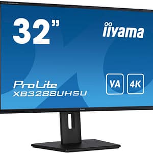 iiyama ProLite XB3288UHSU-B5 80 cm (31,5 ) 3840 x 2160 pixel 4K Ultra HD LCD Flat Panel PC Monitor Nero – nuovo