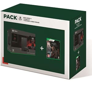 Xbox Series X 1Tb Pack, Nero con Diablo IV e Assassin’s Creed Mirage – nuovo