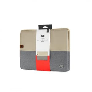 Custodia in PC da 14,1  bicolore belga/grigio, protezione antiurto, fissaggio antifurto, dimensioni: 355*25*260mm 355x25x260 – nuovo