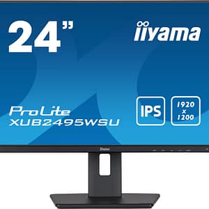 iiyama ProLite XUB2495WSU-B5 PC a schermo piatto 61,2 cm (24.1 ) 1920 x 1200 pixel WUXGA LCD Nero – nuovo