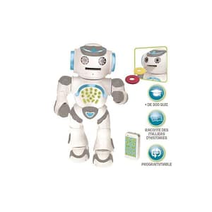 POWERMAN MAX Il mio robot educativo con narrazione e telecomando IT – LEXIBOOK – nuovo
