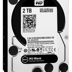 Western Digital Nero 3,5  2Tb Serie ATA III – nuovo