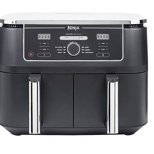 Ninja AF400EU Friggitrice doppia 9,5 L Autonoma 2470 W ad aria calda Nero – nuovo