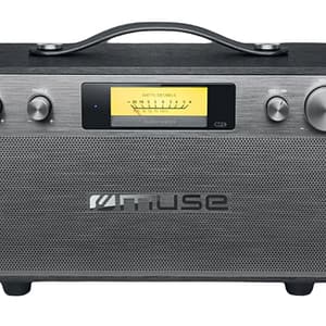 Muse M-670 BT Radio portatile nera, acciaio – nuovo