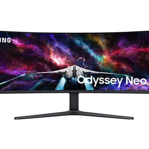 Samsung G95NC Display LED 144,8 cm (57 ) 7680 x 2160 pixel Dual UHD Nero, Bianco – nuovo