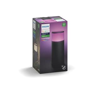 Philips Hue CALLA Bollard PM Kit di estensione 8W Nero – Ambiente Bianco e Colore – nuovo