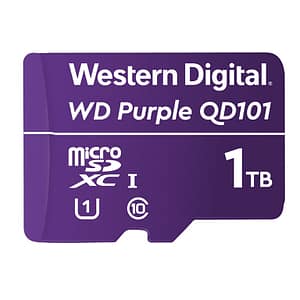 Western Digital WD Purple SC QD101 1Tb MicroSDXC UHS-I – nuovo