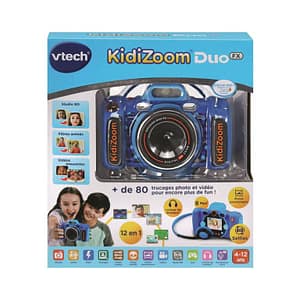 Fotocamera per bambini Vtech Kidizoom Duo FX blu con doppio obiettivo e schermo a colori – nuovo