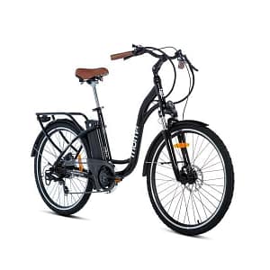 Bicicletta Elettrica  di Passeggio, E-26  Moma Bikes, Alluminio, SHIMANO ALTUS 7V, Freni a Disco idraulico Bat. Ion Litio 36V 16Ah – nuovo