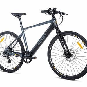 Bicicletta, E-ROAD 28  PRO, Moma Bikes, Alluminio, SHIMANO 8V, Freni a Disco idraulico Bat. integrato Ion Litio 36V 10Ah – nuovo