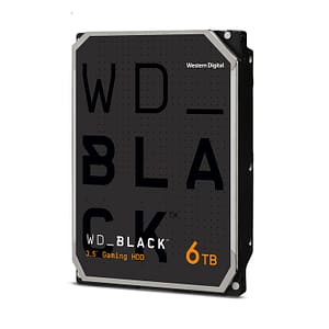Western Digital WD_BLACK 6Tb 7200 rpm 3.5  SATA hard disk – nuovo