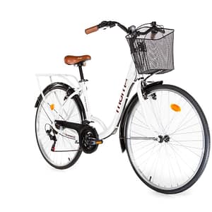 Bicicletta da Passeggio City Classic 28  Moma Bikes, Alluminio SHIMANO 18V – nuovo