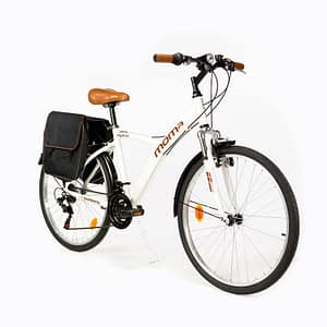 Bicicletta Trakking, HYBRID 26  Moma Bikes, Alluminio SHIMANO 18V, Sospenzioni avanti – nuovo