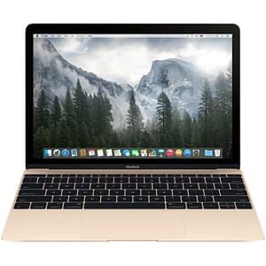 Apple MacBook Intel® Core? M Laptop 30,5 cm (12 ) 2K Ultra HD 8 GB LPDDR3-SDRAM 512 GB SSD Wi-Fi 5 (802.11ac) Mac OS X 10.10 Yosemite Oro – Ricondizionato – Buono stato