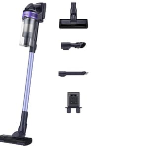 Samsung VS15A6031R4 Aspirapolvere ciclonico a batteria a secco senza sacco 0,8 L 410 W Nero, Viola – nuovo