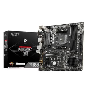 MSI PRO B550M-P GEN3 scheda madre AMD B550 slot AM4 micro ATX – nuovo