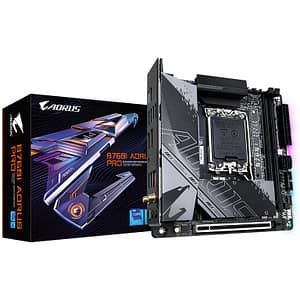 Scheda madre GIGABYTE B760I AORUS PRO Intel B760 Express LGA 1700 mini ITX – nuovo