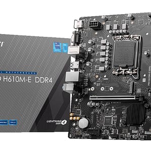MSI PRO H610M-E Scheda madre micro ATX DDR4 Intel H610 LGA 1700 – nuovo