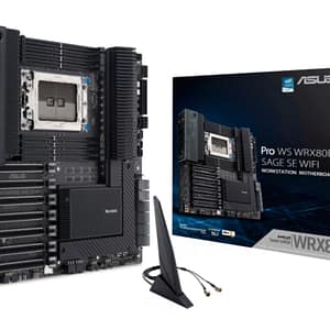 ASUS WRX80E-SAGE SE WIFI AMD WRX80 Socket SP3 ATX esteso – nuovo