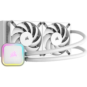 Corsair H100I Elite Processor All-in-One Liquid Cooler 12 cm Bianco 1 pezzo(i) – nuovo
