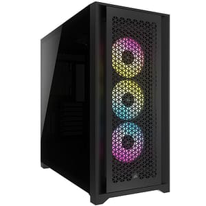 Corsair iCUE 5000D RGB Airflow Midi Tower Nero – nuovo