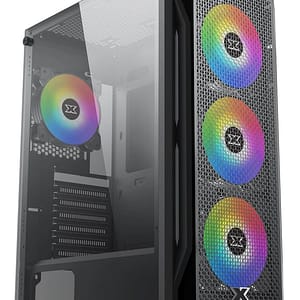 Case per PC – XIGMATEK – Gaming X – Case senza alimentatore – Mid-tower – Formato ATX – Nero ( EN46621 ) – nuovo