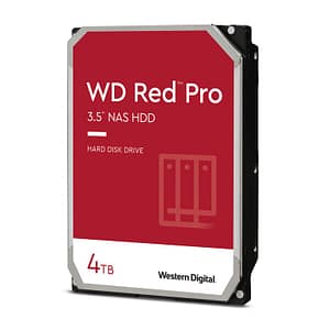 Disco rigido Western Digital RED PRO 4 TB 7200 rpm 256 MB 3,5  Serie ATA III – nuovo