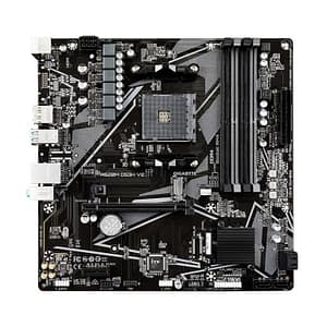 Scheda Madre GIGABYTE A520M DS3H V2 – Supporta i processori AMD Ryzen serie 5000 AM4, fino a 4733 MHz DDR4 (OC), PCIe 3.0 x16, LAN GbE, USB 3.2 Gen 1 – nuovo