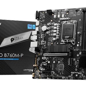 MSI PRO B760M-P Intel B760 LGA 1700 scheda madre micro ATX – nuovo