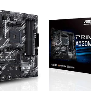 ASUS PRIME A520M-A II/CSM AMD A520 AM4 slot micro ATX – nuovo