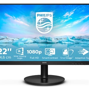 Philips V Line 221V8A/00 Display LED 54,6 cm (21,5 ) 1920 x 1080 pixel Full HD Nero – nuovo