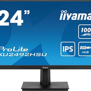 iiyama ProLite PC schermo piatto 60,5 cm (23,8 ) 1920 x 1080 pixel Full HD LED Nero – nuovo