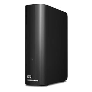 Disco rigido esterno Western Digital WD Elements Desktop 4Tb nero – nuovo