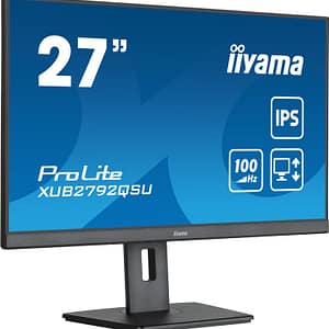iiyama ProLite 68,6 cm (27 ) Display PC a schermo piatto Full HD LED Nero 2560 x 1440 pixel – nuovo