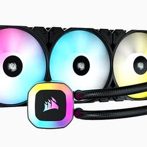 Corsair CW-9060052-WW Processore All-in-One Liquid Cooler 12 cm Nero 1 pc – nuovo