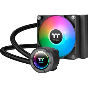 Thermaltake TH120 Processore Raffreddatore a liquido all-in-one 12 cm Nero 1 pezzo(i) – nuovo