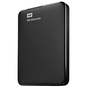 Disco rigido esterno portatile Western Digital WD Elements 1,5Tb nero – nuovo