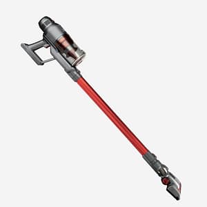 H.Koenig UPX18 aspirapolvere a batteria e testata elettrica Ciclonico a secco, schiuma Senza sacco 0,8 L 220 W Grigio, Rosso – nuovo