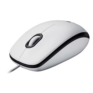 Mouse cablato Logitech M100 – Bianco – nuovo