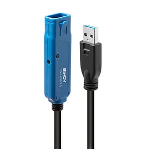 Lindy 43157 Cavo USB 10 m USB 3.2 Gen 1 (3.1 Gen 1) USB A Nero – nuovo
