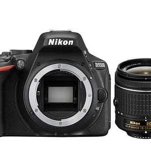Nikon D5500 + AF-P 18-55 mm VR Kit fotocamera reflex 24,2 MP CMOS 6000 x 4000 pixel Nero -Ricondizionato – Ottime condizioni