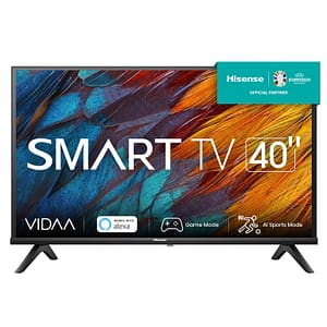 Hisense 40A4K TV 101,6 cm (40 ) Full HD Smart TV Wifi Nero 200 cd/m² (HDTV) – nuovo