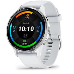 Garmin Venu 3 3,56 cm (1.4 ) AMOLED Digitale 454 x 454 pixel Touchscreen Argento, Bianco Wifi GPS (satellite) – nuovo