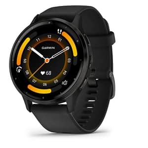 Orologio Garmin Venu 3 con schermo AMOLED touch nero e GPS integrato – nuovo