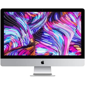 iMac Core i5 (2019) 27 , 3 Ghz 2 TB SSD 32 GB AMD Radeon Pro 570X, Argento – QWERTY ES -Ricondizionato – Ottime condizioni