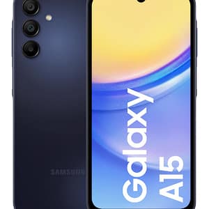 Galaxy A15 (4G) 128 GB, blu notte, sbloccato – Ricondizionato – Buono stato