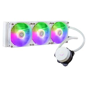 Cooler MasterLiquid 360L Core ARGB White Processor Kit di raffreddamento a liquido 12 cm Bianco – nuovo
