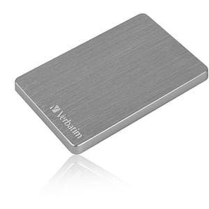 Disco rigido portatile Verbatim Store ?n? slim Go ALU 2Tb grigio – nuovo