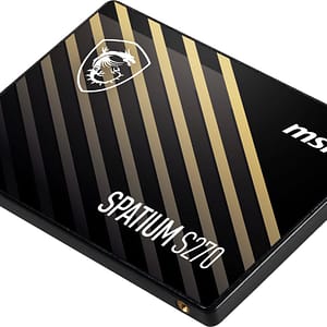 MSI SPATIUM S270 SATA 2.5 480GB SSD 2.5  480GB Serie ATA III 3D NAND – nuovo